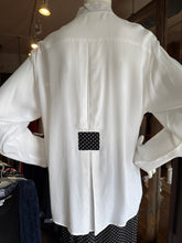 Style 5105 White/ Dots Longer Tunic