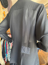 Black Georgette with Multi-Colored Trim Style 3200