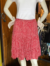 Flirty Skirt - Red & White Dots