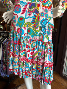 Flirty Skirt Retro Print