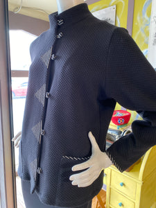 Comfy Black Knit Jacket