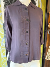Sale! Dyed Rayon Top with Pleats.