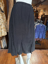 Dot Skirt with Kicky Hem!