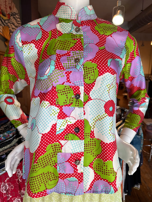 Style 3200 in Vintage Silk Print