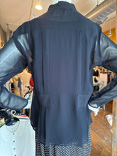 Style 3200 Navy Georgette