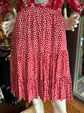Flirty Skirt - Red & White Dots