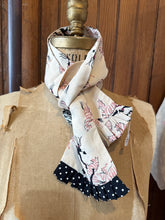 Rayon scarf: quirky print