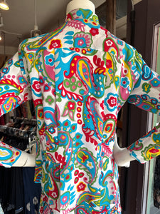 Style 3200 Mid Length Retro Print