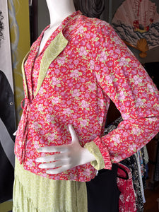 Reversible Tie Front Jacket