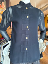 Style 3200 Navy Georgette