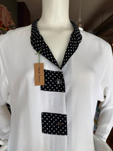 Style 5105 White/ Dots Longer Tunic