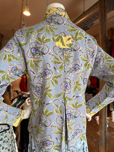 Style 3100 Blue/ Yellow Guitar Print
