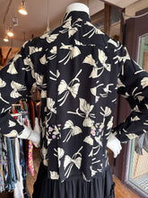 Style 3200 Black/ Cream Bows Rayon Crepe
