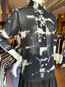 Hand Dyed Georgette Top