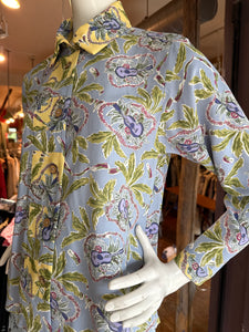Style 3100 Blue/ Yellow Guitar Print