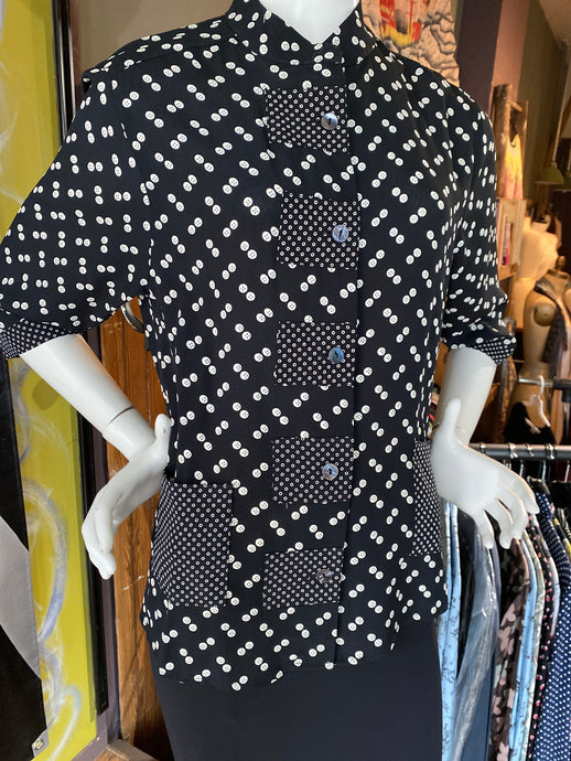 Style 3105, 3/4 Sleeves, Front Pockets