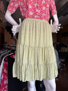 Flirty Skirt Lime w/ Ruffle