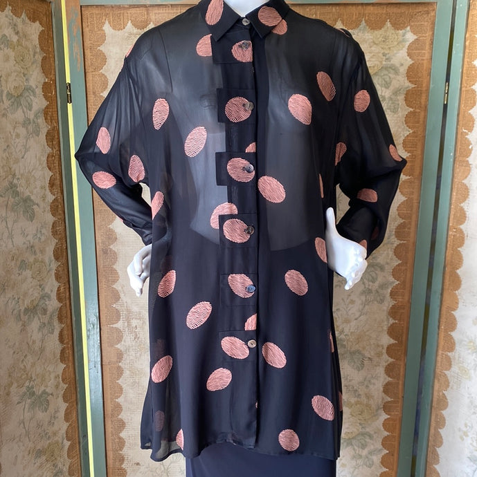 Long Georgette Tunic