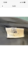 Martin Margiela Slim Maxi Wool Skirt with Decorative Accent Lining