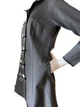 Style 707 Textured Black Knit Jacket