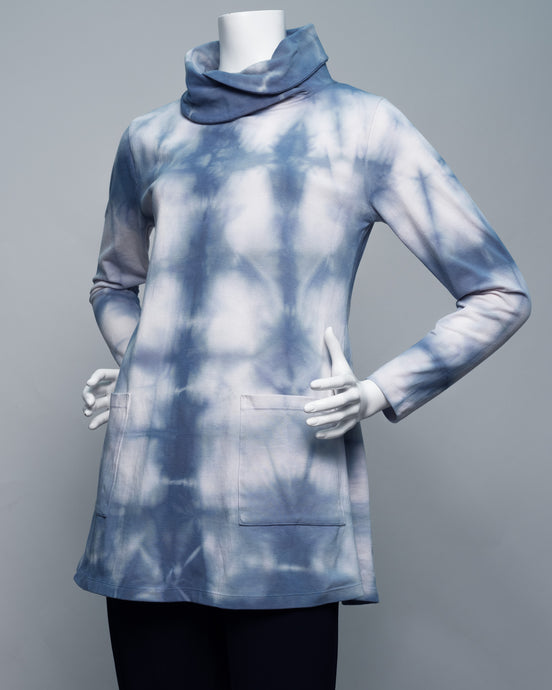 Cowl Neck Cotton/ Lycra Top
