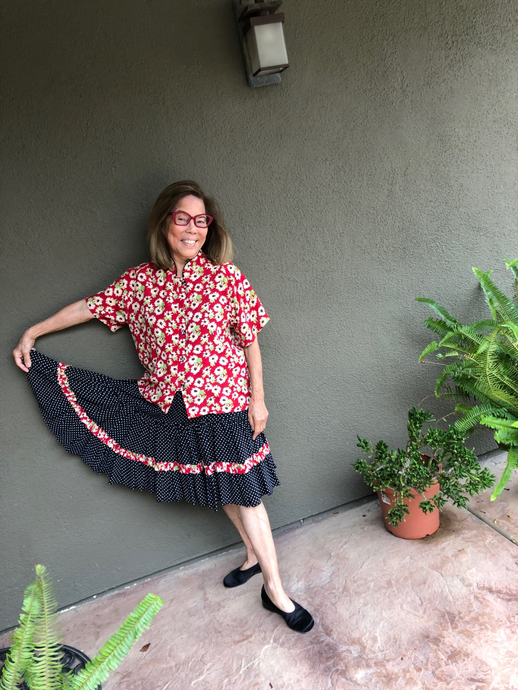 Lucy Top with Coordinating Skirt!