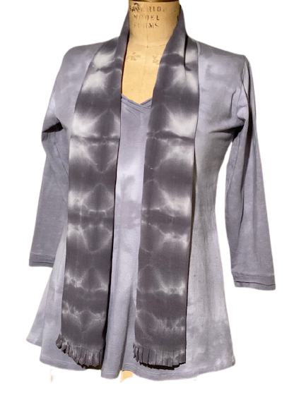 Tie Dyed Georgette Scarf