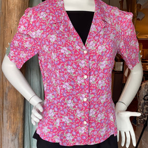 “Vintage” Pink Small Floral