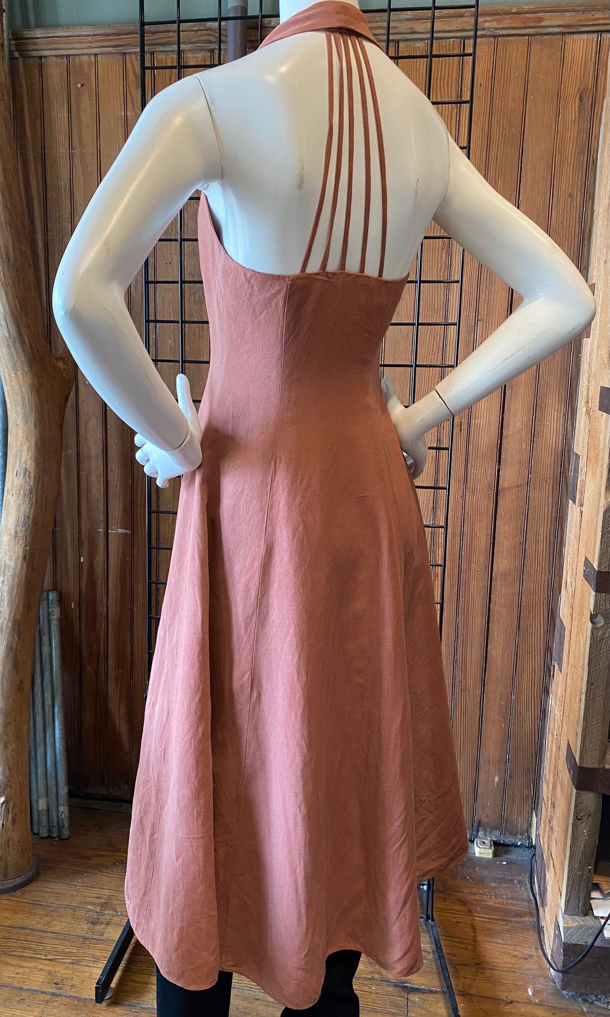 Fit and Flare Halter Dress Fit and Flare Halter Dress