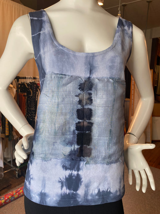 Tank Top Dyed and Appliqued