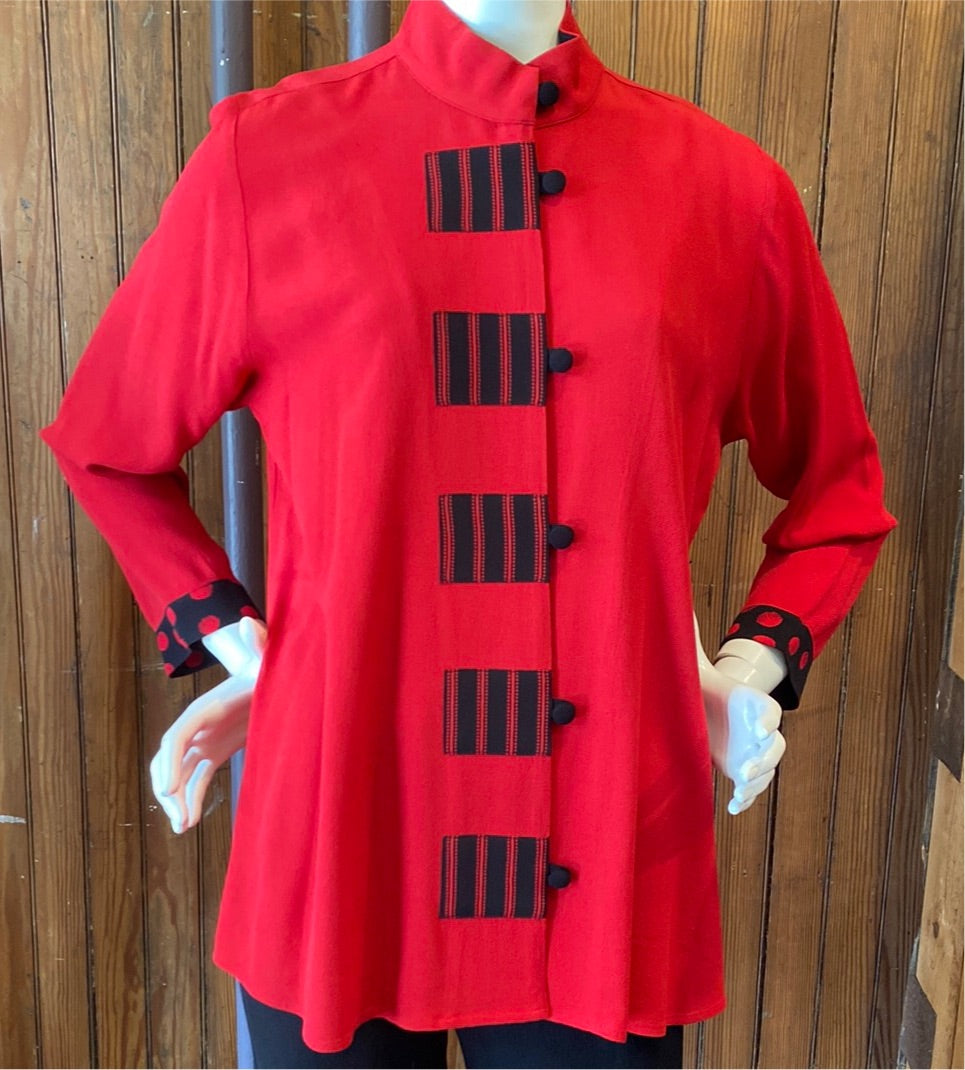 910 A-Line Red/ Black
