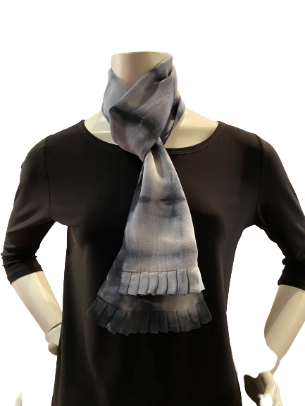 Hand Dyed Georgette Scarf
