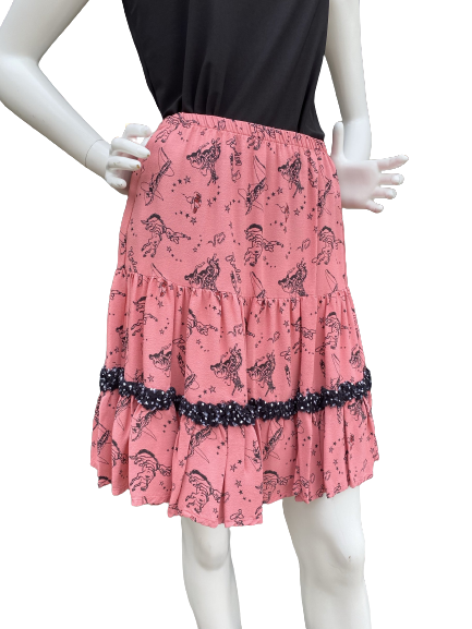 Flirty Skirt Pink/ Salmon Rodeo