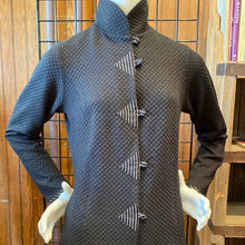 Style 707 Textured Black Knit Jacket