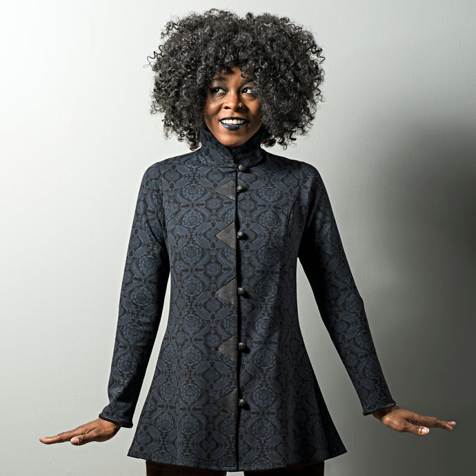 Damask Ponte Jacket